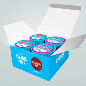 4 Pack Normal Pillarbox Red hair colour