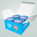 4 Pack Normal Silver hair colour