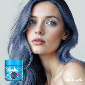 Slate hair colour model watermark