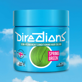 Product shots Spring Green hair colour
