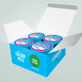 4 Pack Normal Spring Green hair colour