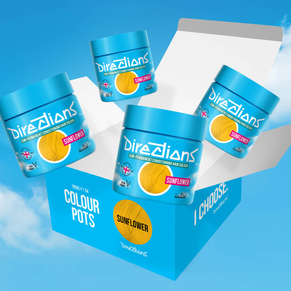 4 Pack Exploded Sunflower hair colour