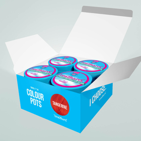 4 Pack Normal Tangerine hair colour