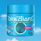 Product shots Turquoise hair colour
