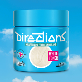 Weiße Toner-Haarfärbetöpfe – Deutsch